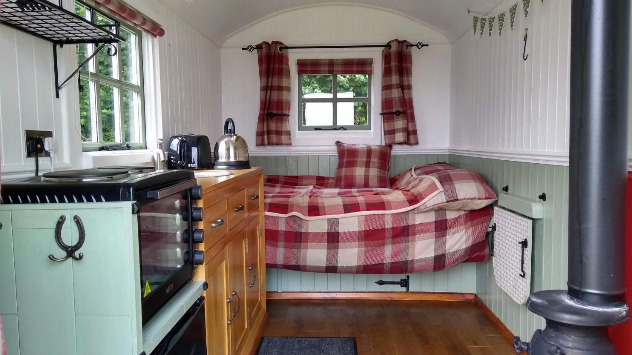 Shepherd'S Lodge - Shepherd'S Hut With Devon Views For Up To Two People And One Smaller Dog Wrangaton 외부 사진