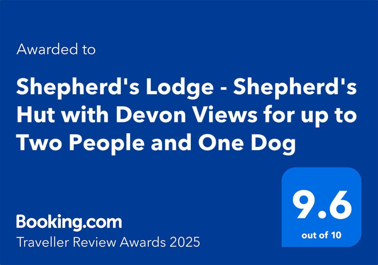 Shepherd'S Lodge - Shepherd'S Hut With Devon Views For Up To Two People And One Smaller Dog Wrangaton 외부 사진